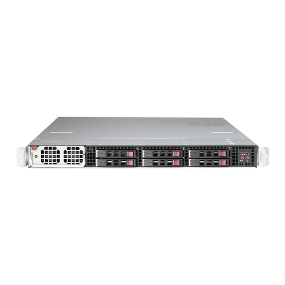 Supermicro SuperServer 1019GP-TT User Manual