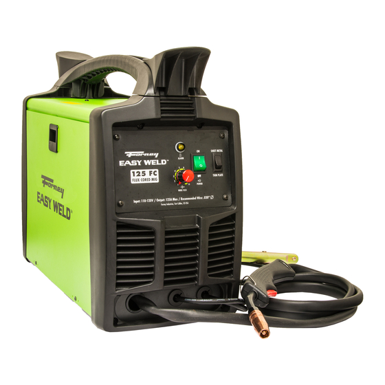 Forney Easy Weld Troubleshooting Manual