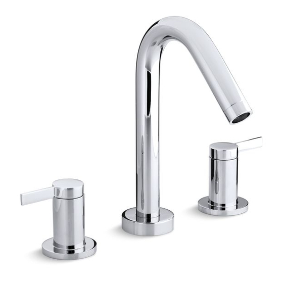 Kohler Stillness 954M-4 Installation Instructions Manual