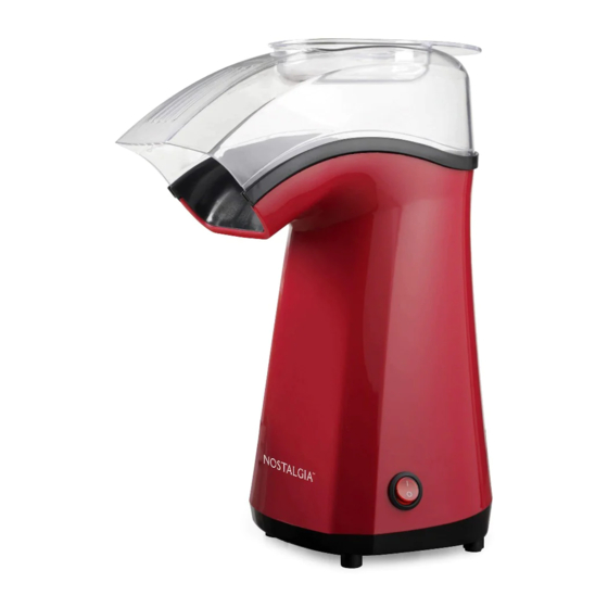 Nostalgia APH200 Series Instructions And Recipes Manual