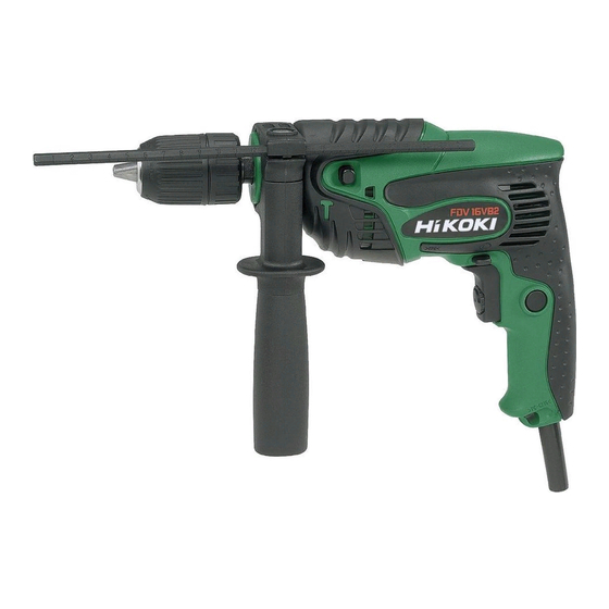 HIKOKI FDV 16VB2 Handling Instructions Manual