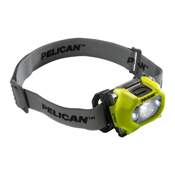 Pelican 2765 LED Instructions