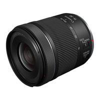 Canon RF15-30mm F4.5-6.3 IS STM Instructions Manual
