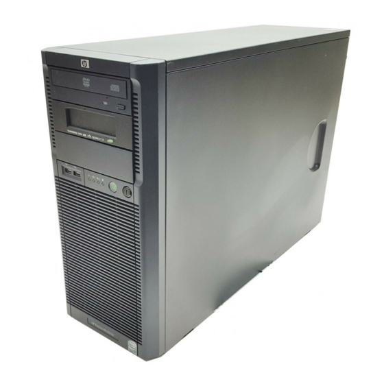 HP ProLiant ML150 G6 Installation Sheet