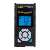 Aemc PEL 52 Manual