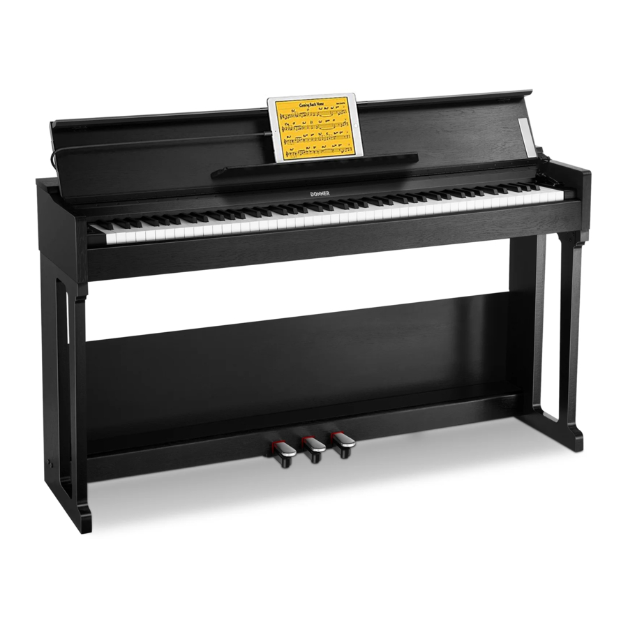Donner DDP-90 - Digital Piano Manual