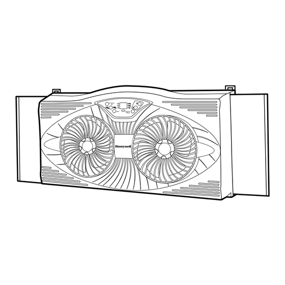 Honeywell HW-500C Series Window Fan Manuals