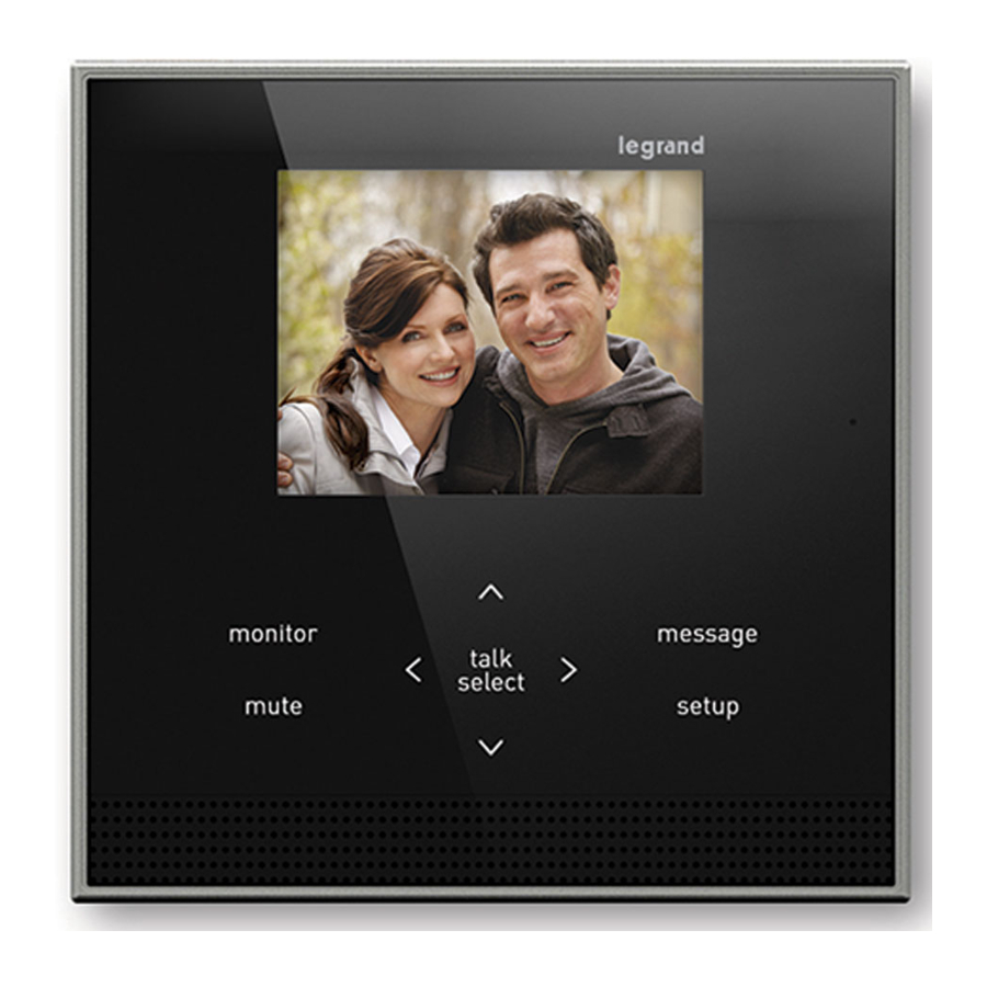 LEGRAND AI6100M1 Installation Manual