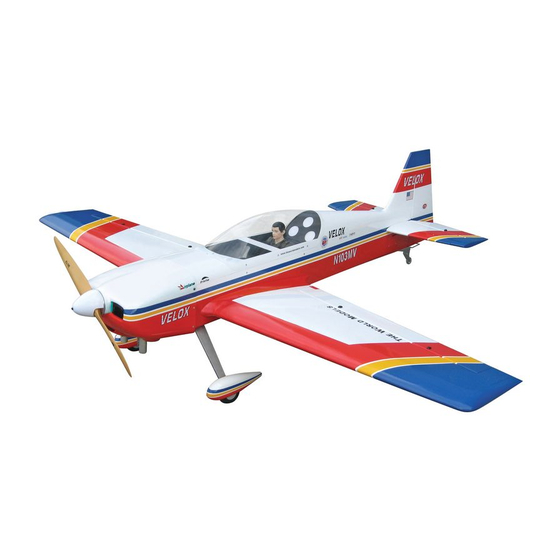 THE WORLD MODELS Velox REV II Instruction Manual