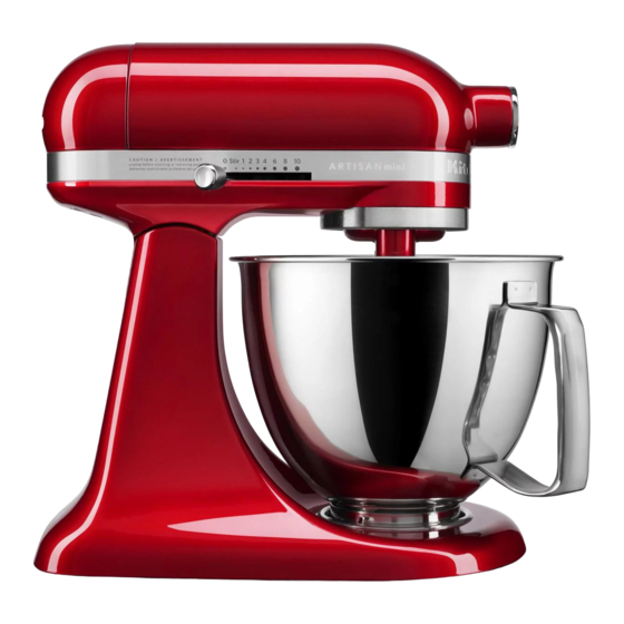 KitchenAid KSM3311X Instructions Manual