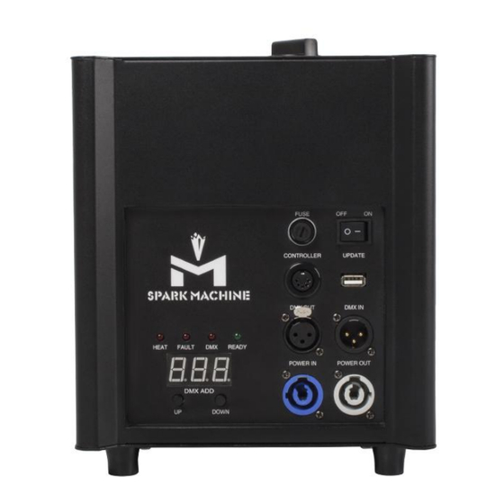 Shehds Spark Machine User Manual