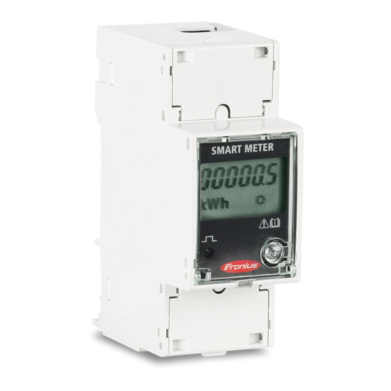 Fronius Smart Meter 63A-1 Series Quick Manual