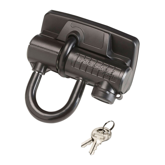 Master Lock 8287 Quick Start Manual
