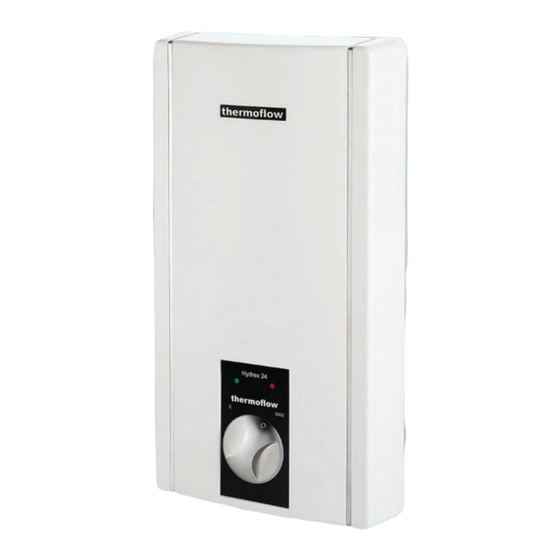 ThermoFlow Hydrex 18 Mounting And User Manual