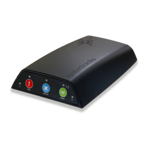 Spidertracks S5 Quick Start Manual