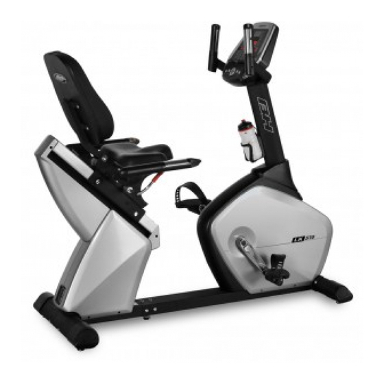 BH FITNESS LK570 Owner's Manual
