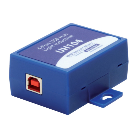 Advantech BB-UH104 Quick Start Manual
