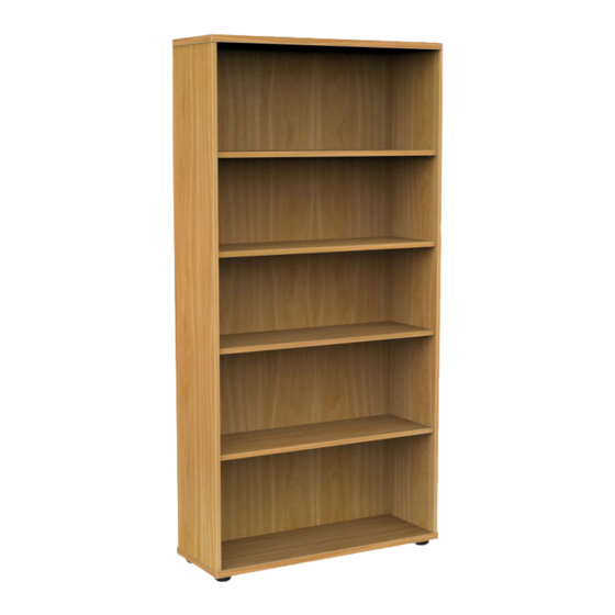 Knight Ergoplan Bookcase 1800H Assembly Instructions Manual