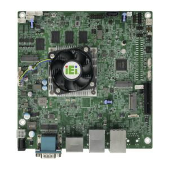 IEI Technology KINO-EHL-J6412 Quick Installation Manual