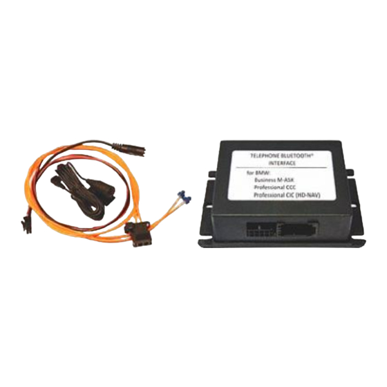 blueLOGIC BMW01 Manual