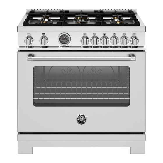 Bertazzoni MAS486GDFMXV Installation, User And Maintenance Manual