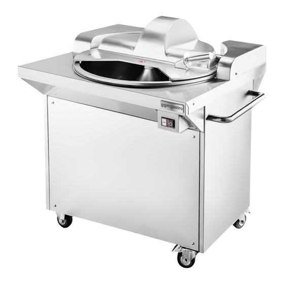 GGMgastro HCH209 Operation Manual