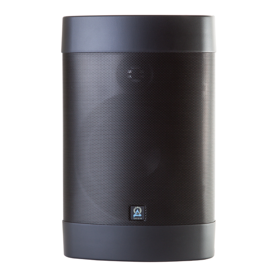 Origin Acoustics Seasons Outdoor OS 60 Series Installation Manual
