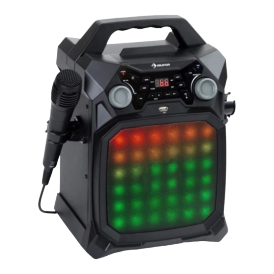 auna Rockstar LightShow Manual