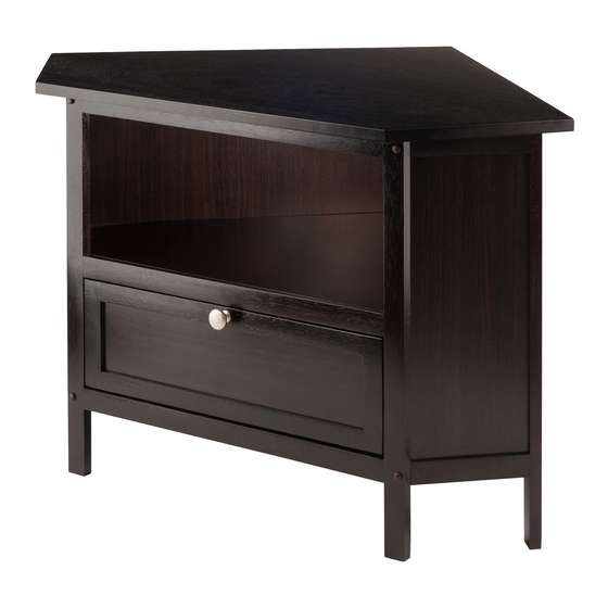 Winsome 92634 Manual