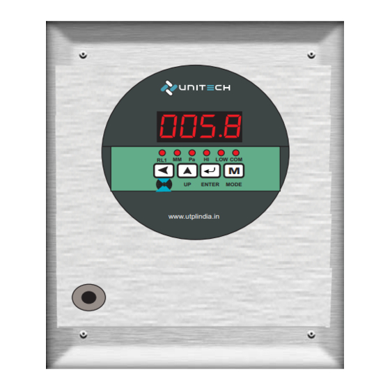 Unitech UT-1401 Operation Manual
