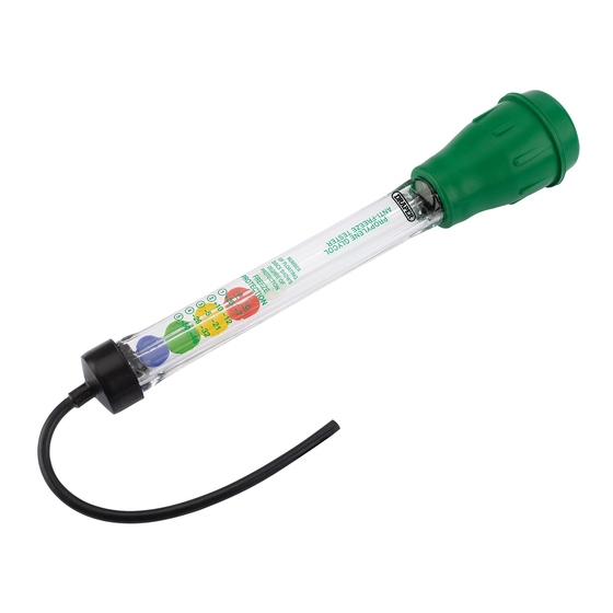 Draper 99810-AFT-PG Instructions For Use