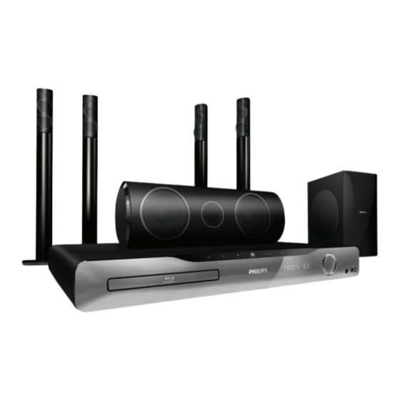 Philips HTS5590 Quick Start Manual