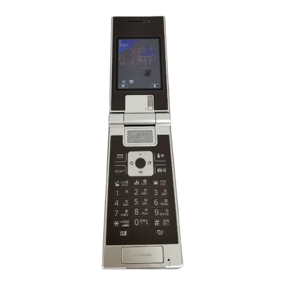 Docomo FOMA P704IU User Manual