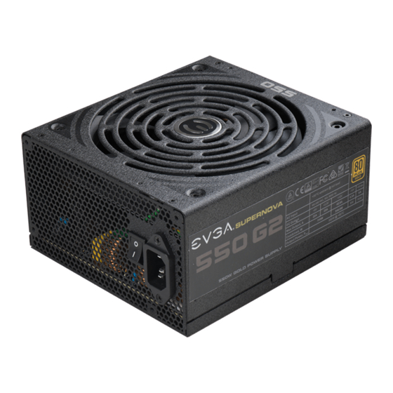 EVGA 550G2 User Manual