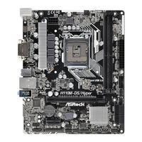 ASROCK H110M-DS/Hyper Instruction Manual