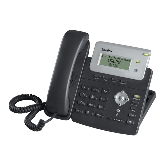 Yealink SIP-T20P Manual