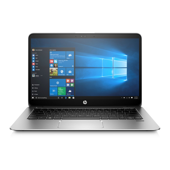 HP EliteBook Folio 1030 G1 Maintenance And Service Manual