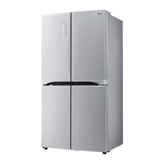 LG GR-M31FWCHL Refrigerator Manuals