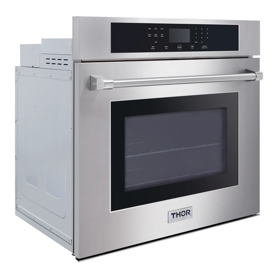 Thor Kitchen HEW3001 Use & Care Manual