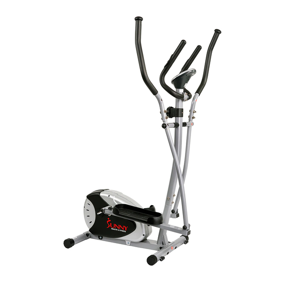 Sunny Health & Fitness SF-E905 User Manual