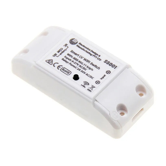 EDM SS001 Quick Manual