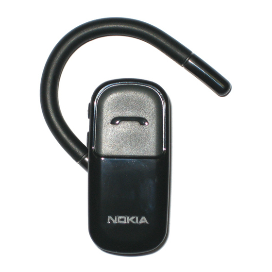 Nokia BH 104 - Headset - Over-the-ear Manuals