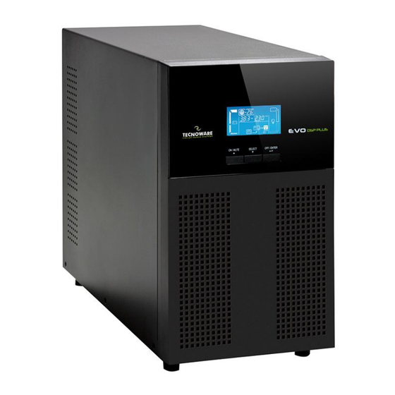 Tecnoware EVO DSP PLUS 1.200 PF 0.9 User Manual