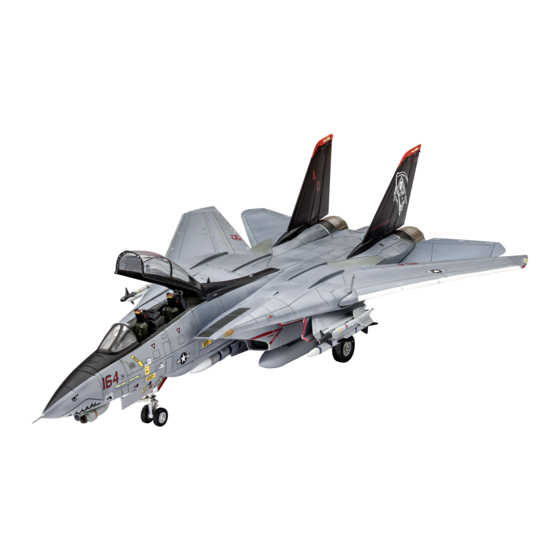 REVELL F-14D Super Tomcat Assembly Manual