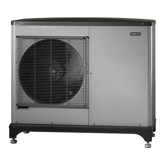 Nibe F2040 User Manual
