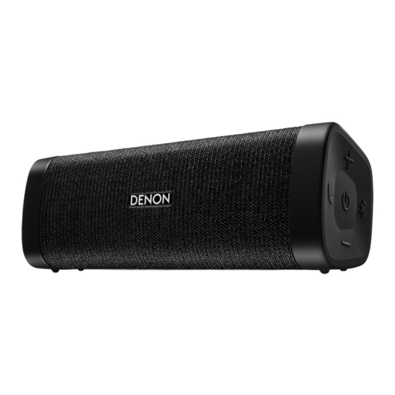 Denon Envaya Quick Start Manual