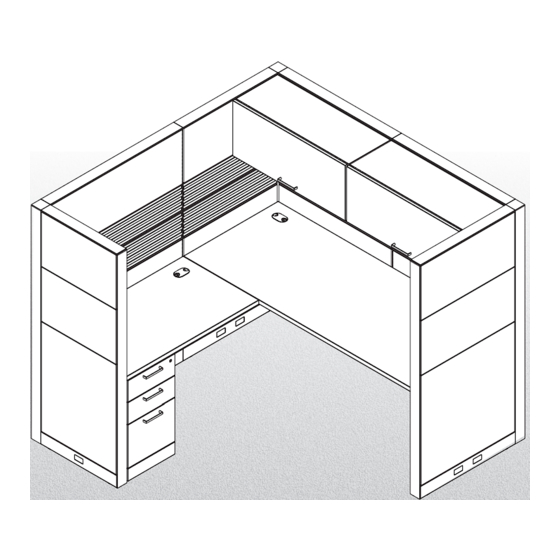 Allsteel Stride Installation Instructions Manual
