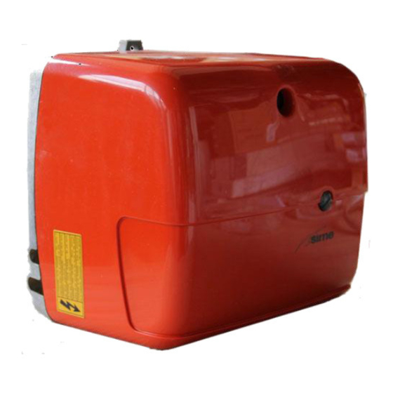 Sime MACK 4SP Installation, Use And Maintenance Instructions