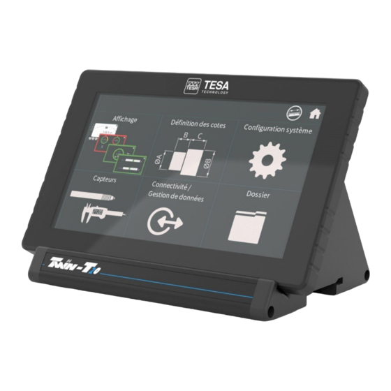 Hexagon TESATRONIC TWIN-T20 Quick Start Manual