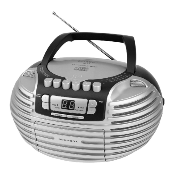 Denver TCD-54 User Manual